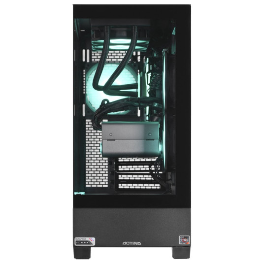 Actina 5901443387107 PC AMD Ryzen™ 7 7800X3D 32 GB DDR5-SDRAM 1 TB SSD AMD Radeon RX 7900 XTX "Midi Tower" Musta