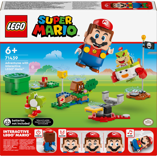 LEGO® 71439 Super Mario Adventures with Interactive LEGO® Mario™ -seikkailu interaktiivisen LEGO® Mario™:n kanssa.