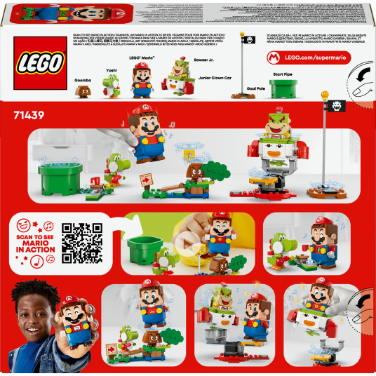 LEGO® 71439 Super Mario Adventures with Interactive LEGO® Mario™ -seikkailu interaktiivisen LEGO® Mario™:n kanssa.