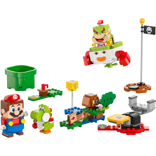 LEGO® 71439 Super Mario Adventures with Interactive LEGO® Mario™ -seikkailu interaktiivisen LEGO® Mario™:n kanssa.