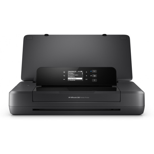 HP Officejet 200 -mobiilitulostin, tulostus, tulostus etuosan USB-liitännällä