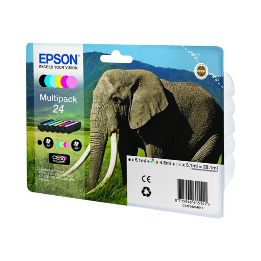 EPSON 6 COLORS 24CLARIA PHOTO HD MUSTE