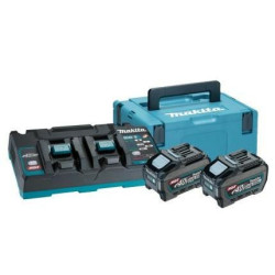 MAKITA POWER SUPPLY KIT 40V 2x5.0Ah XGT (BL4050Fx2+DC40RB)