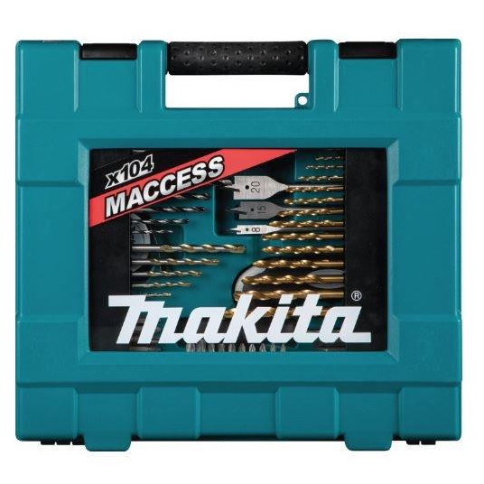 Makita vääntö- ja poranterien sarja, 104 kpl.