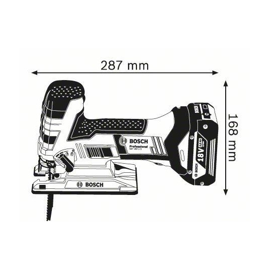 Bosch GST 18 V-LI S sähköpistosaha 2,4 kg