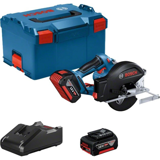 Bosch GKM 18V-50 PROFESSIONAL 13,6 cm Musta, Sininen, Punainen 4250 RPM