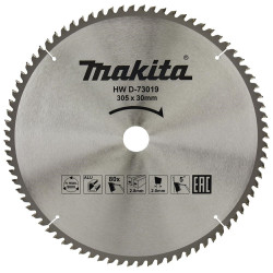 MAKITA CIRCULAR SAW BLADE FOR ALUMINIUM 305x30x80z ECONOMY