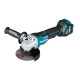 MAKITA ANGLE GRINDER 18V 125mm WITHOUT BATTERIES AND CHARGE. REG. REV. BLDC SUITCASE MAKPAC DGA517ZJ