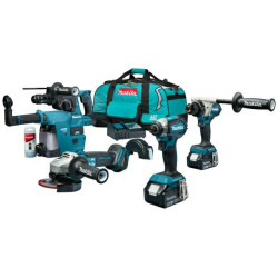 MAKITA. ZES. COMBO 18V DLX4155TX1 (DGA504+DDF486+DTD153)