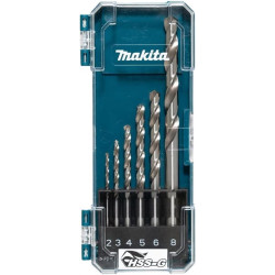 Metalliporasarja Makita D-75742 D-75742 HSS-G, 6 kpl