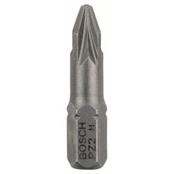 Ruuvimeisselin terät Bosch Extra Hard PZ2, 25 mm, 3 kpl