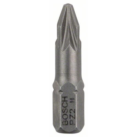 Ruuvimeisselin terät Bosch Extra Hard PZ2, 25 mm, 3 kpl