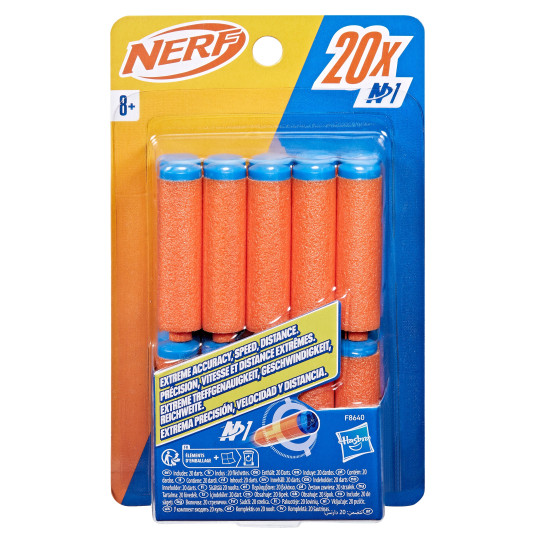 NERF N-sarjan patruunat, 20 kpl