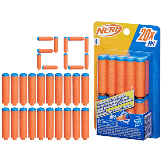 NERF N-sarjan patruunat, 20 kpl