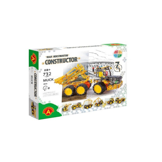 Small Constructor 7in1 MUCK 732 pieces 2816 ALEXANDER