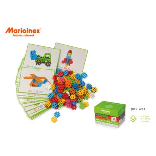 Mini wafer blocks 500pcs. Education in the Marioinex box