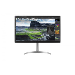 "80cm/32"" (3840x2160) LG UltraFine 32UQ850V-W 16:9 4K IPS 5ms 60Hz HDR400 HDMI DP USB-C Speaker Pivot Silver"