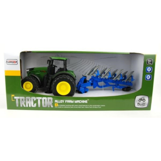 Tractor with trailer for radio + power supply and battery 1291534