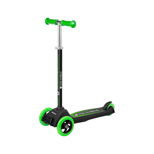 Tricycle scooter REBEL KIDS WHEELS GREEN