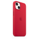 iPhone 13 Silicone Case with MagSafe - (PRODUCT)RED