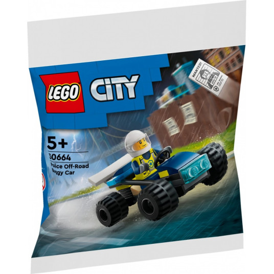 Bricks City 30664 Police Off-Road Buggy Car