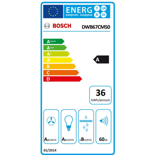 Bosch DWB67CM50 liesituuletin 