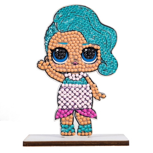 L.O.L. YLLÄTYS CRYSTAL ART hahmo "roiskekuningatar"