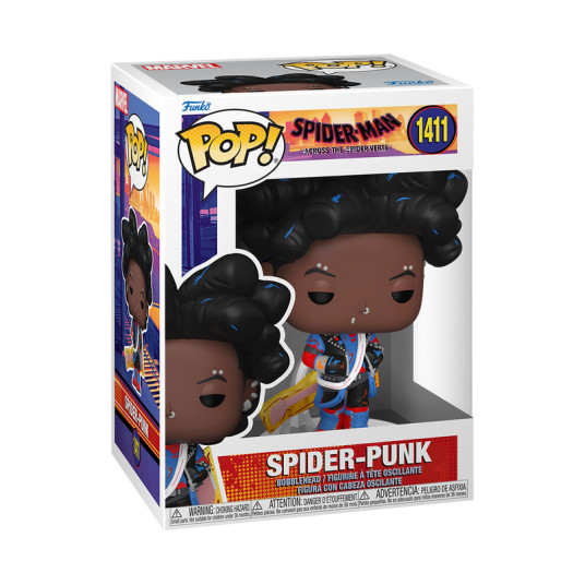 FUNKO POP! Vinyylihahmo: Spider-Man: Hämähäkkimaailman poikki - Spider-Punk: Across the Spider-Verse - Spider-Punk