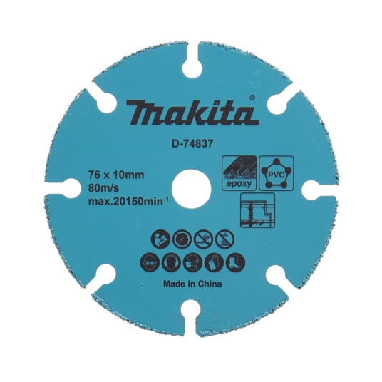 Makitan leikkuukiekko 76 x 10 mm D-74837