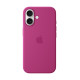 MYY53ZM/A iPhone 16 Silicone Case with MagSafe, Fuchsia