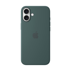 MYYH3ZM/A iPhone 16 Plus Silicone Case with MagSafe, Lake Green