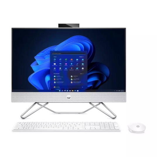 HP 240 G9 AiO i5-1235U 23,8" FHD Matt 8GB DDR4 3200 SSD512 Intel Iris Xe W11Pro 3Y OnSite White