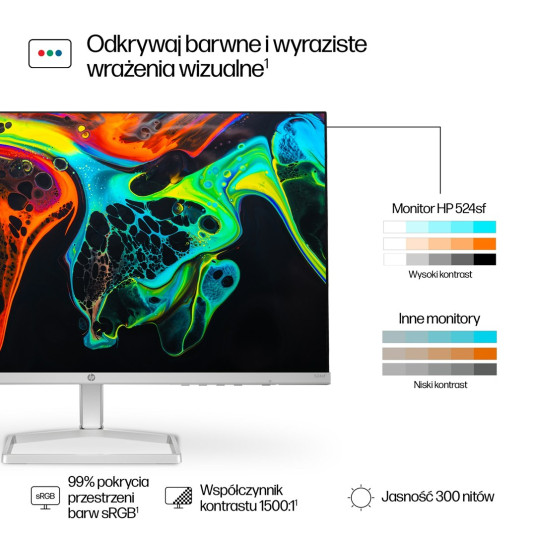 HP LED 23.8" 524sf MONITORI (94C17E9)