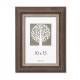 Kehys 40x50 plast 1306015 FAUSTA ruskea | 30 mm