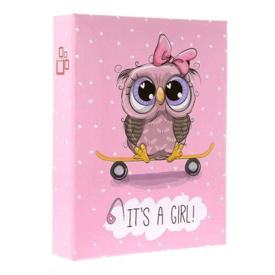 Albumi GED DPH4636 10x15 36 OWL PINK | tasku | liimattu | liimattu