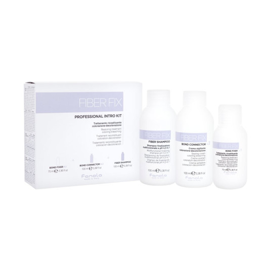 Shampoo Fanola Fiber Fix Professional Intro Kit, 100ml, Rinkinys