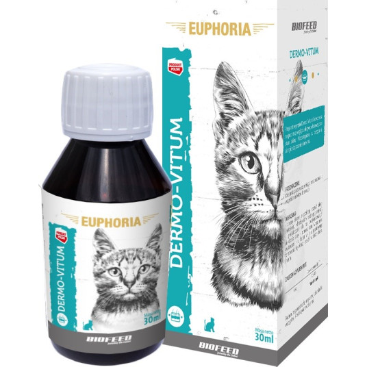 BIOFEED Euphoria Dermo-Vitum Cat - vitamiinit kissoille - 30 ml