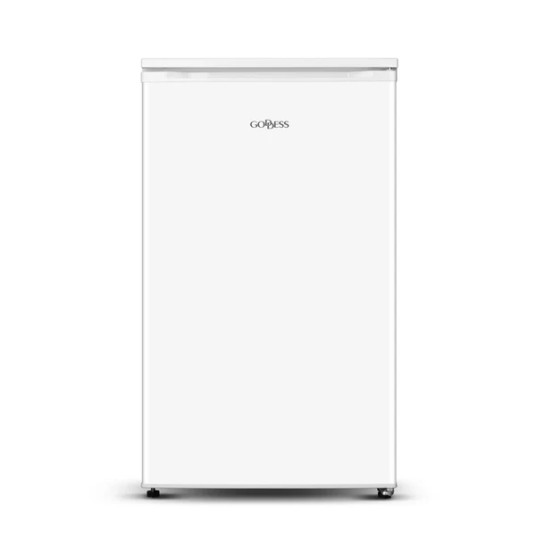 Goddess Single-door Refrigerator with freezer compartment | GODRSE084GW8SE | Energy efficiency class E | Free standing | Larder | Height 83.8 cm | Fridge net capacity 74 L | Freezer net capacity 8 L |