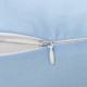 J-muotoinen tyyny raskaana oleville naisille, 54x(36-43)cm, sininen