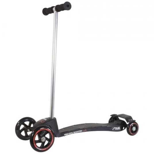 Skootteri STIGA STR MINI KICK QUAD, musta