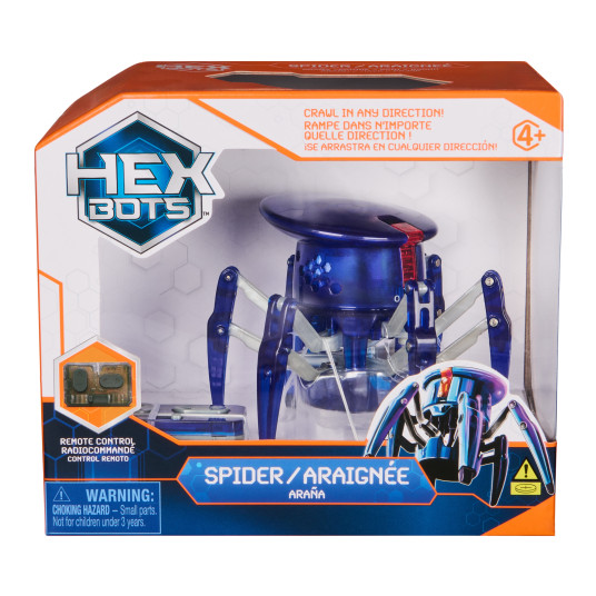 HEX BOTS Interaktiivinen hämähäkki