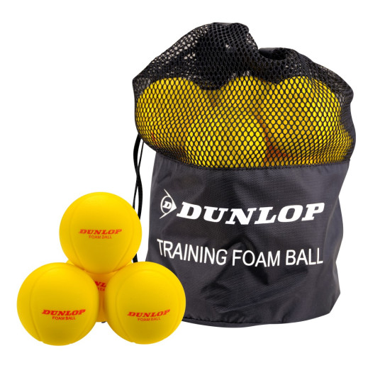 Tennispallot Dunlop TRAINING FOAM 12 kpl