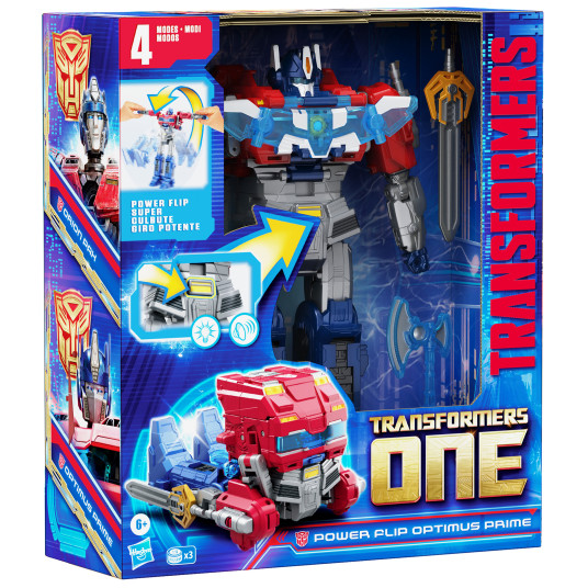 Transformers Power Flip Optimus Prime -toimintahahmo