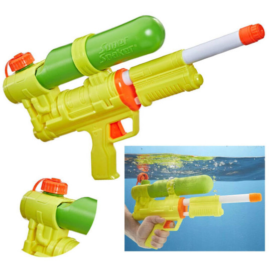 Super handy water gun for children, yellow Nerf Soa XP50 ZA5185