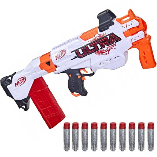 Nerf Ultra Focus Big Gun Set + ZA5182 Styrox-luodit