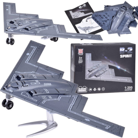 Build the legendary B-2 Spirit bomber model Plane 1:200 ZA5025