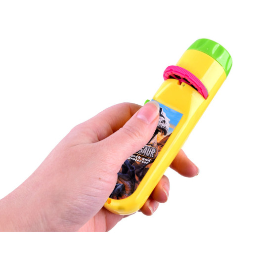 Projector torch with 24 slides dinosaurs TA0093