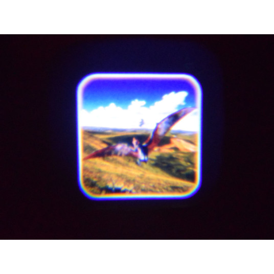 Projector torch with 24 slides dinosaurs TA0093
