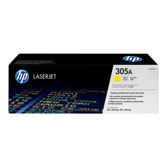 "HP Toner 305A CE412A geeli"