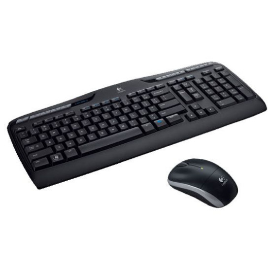 Näppäimistö ja hiirisarja Logitech Wireless Desktop MK330, US